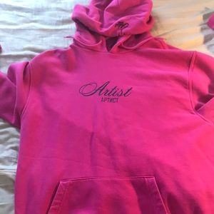 Hot pink H&M hoodie